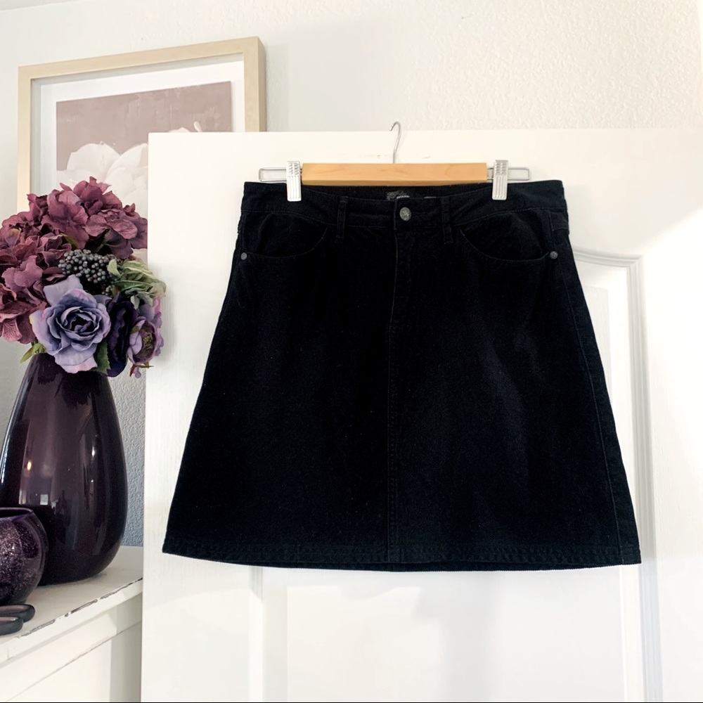 Prana Black Mini Skirt